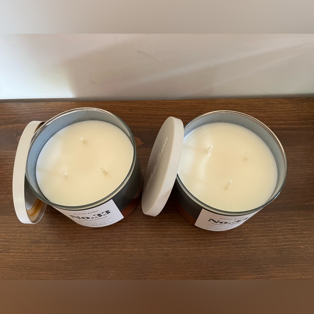 Bath and Bodyworks No. 33 Three Wick Candle X2 NWT - Picture 2 of 3